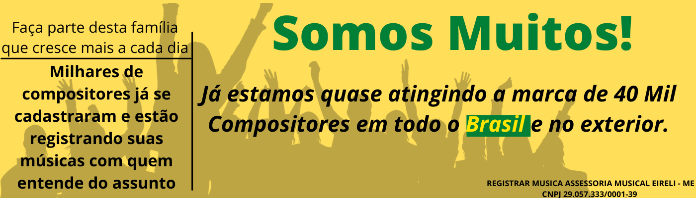 Registre sua música online — comprovante digital com assinatura ICP-BRASIL em até 24 horas