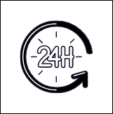 Registro em até 24 horas
